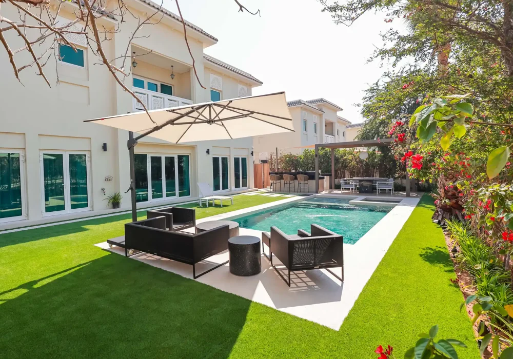 Pool and Landscape Project in Al Furjan